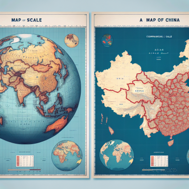世界地图亚洲地图中国地图区别，世界地图和中国地图哪个比例尺更大